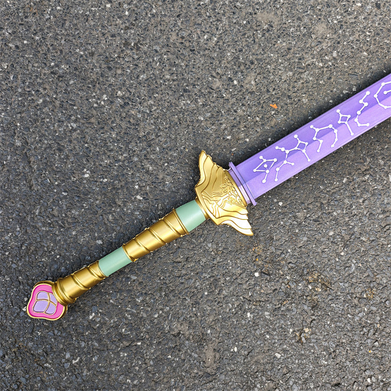 Monenjoy KPOPガールズ! デーモン・ハンターズ ルミ 剣 105cm PU製 コスプレ武器 プロップ