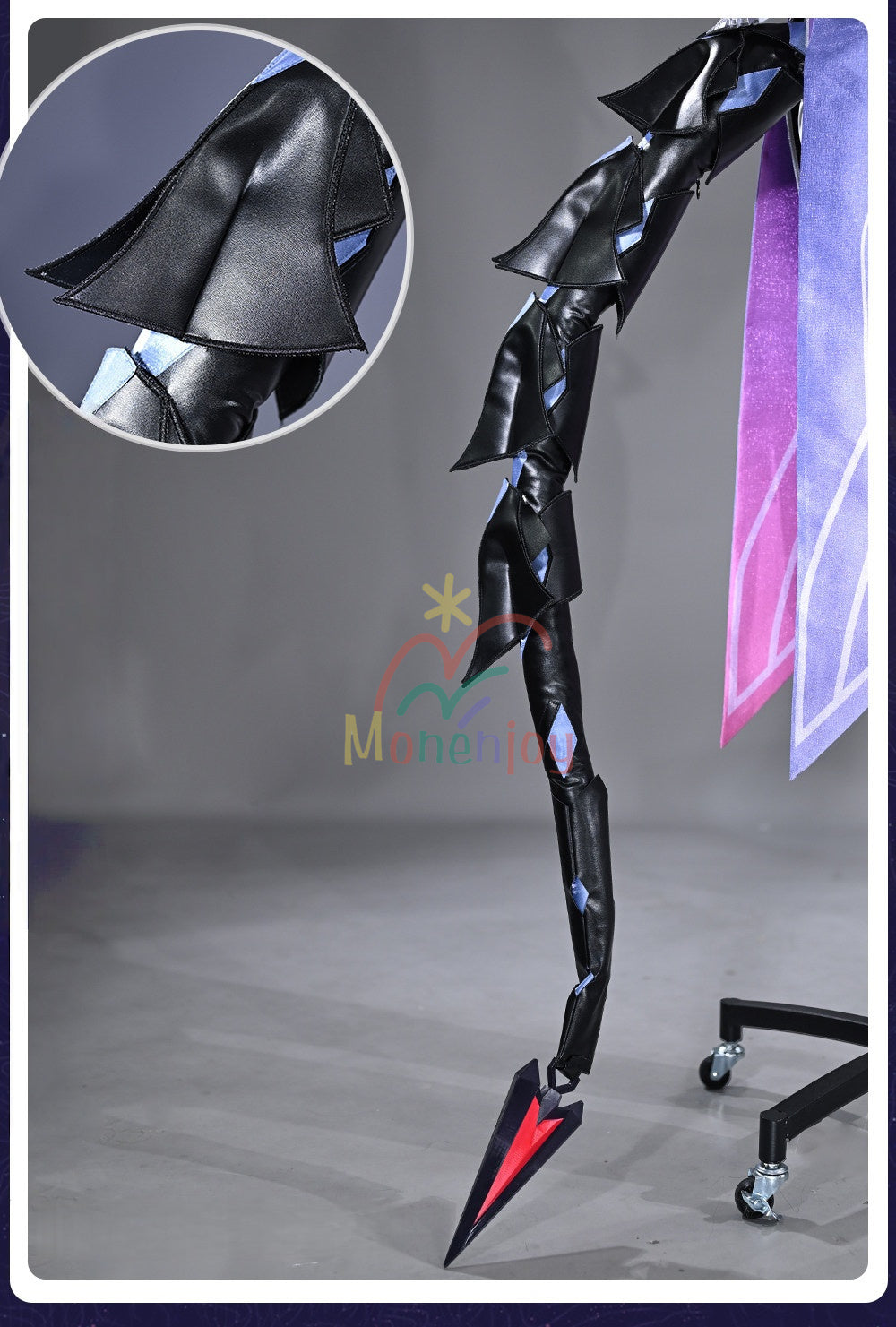 Monenjoy　原神　ドゥリン/Durin　コスプレ衣装 　翼＋尻尾追加　Genshin Impact　 初期衣装—星の贈り物　魔女会　コスチューム　 MONENJOY