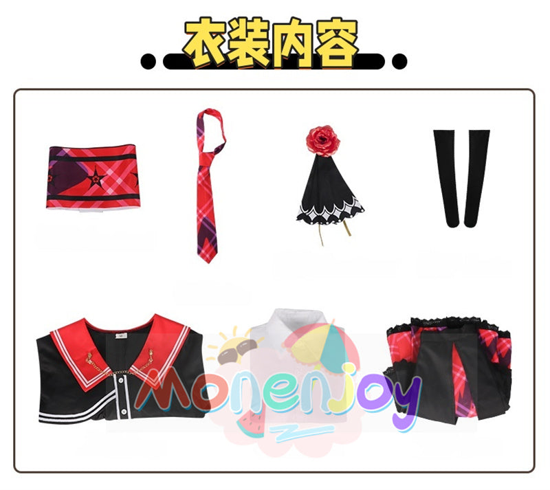 Monenjoy　魔法少女ノ魔女裁判　二階堂 ヒロ コスプレ衣装　にかいどう ヒロ　まのさば 　コスチューム　ユニフォーム　ハロウィン　コスチューム　