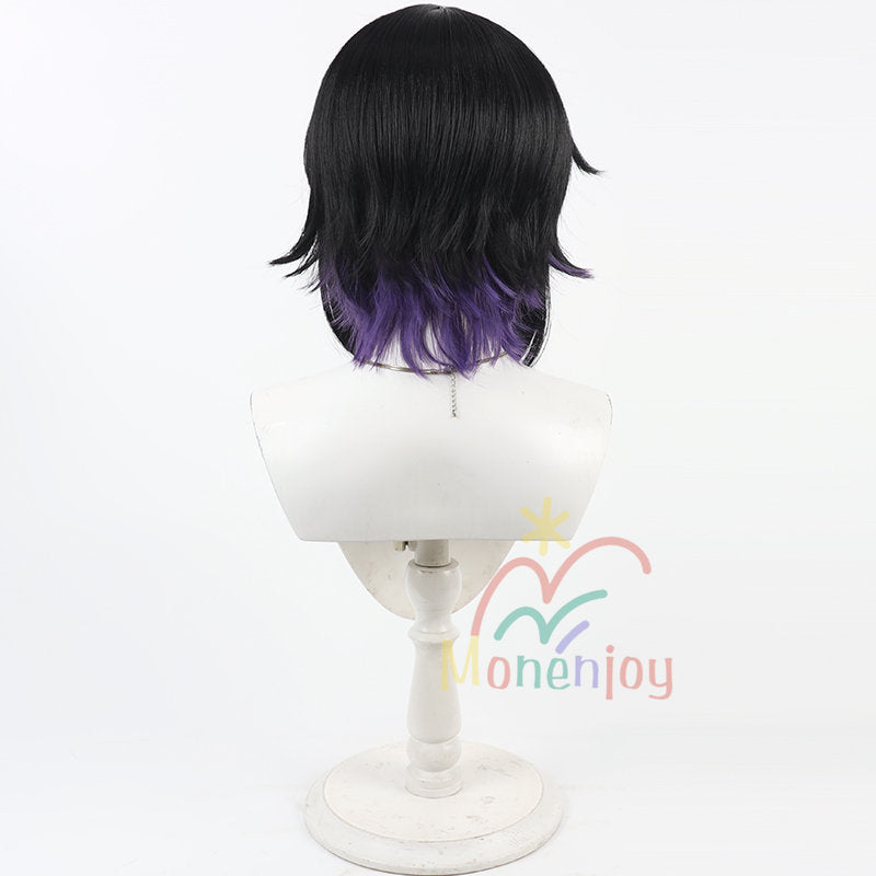 Monenjoy 魔法少女ノ魔女裁判　宝生 マーゴ　 かつら　少女　コスプレ　ふんわり　自然感　まのさば ウィッグ　鬘　コスプレ道具