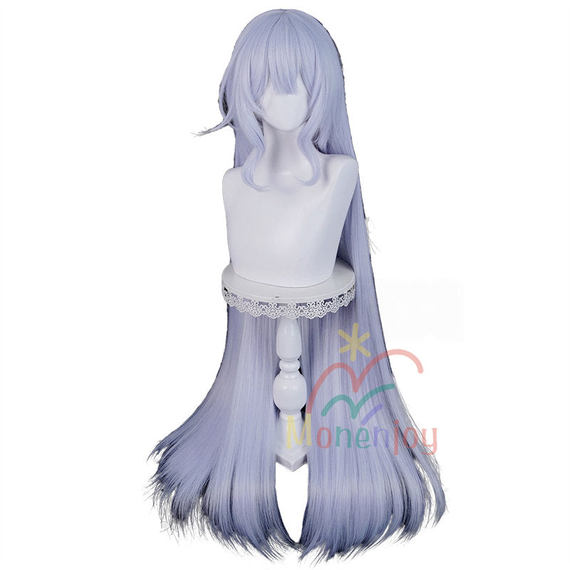 Monenjoy 魔法少女ノ魔女裁判　  月代ユキ　  かつら　110cm　大魔女　　コスプレ　ふんわり　自然感　まのさば ウィッグ　鬘　コスプレ道具