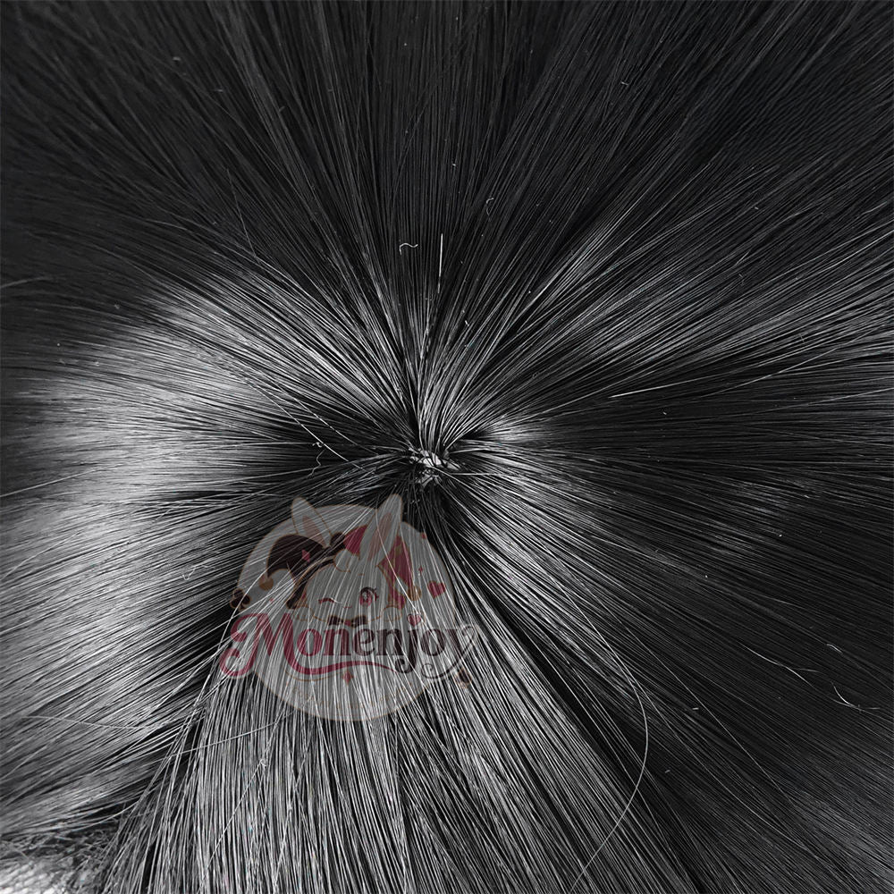Monenjoy 鳴潮 景燃 コスプレウィッグ 100cm 耐熱ロングカツラ 高品質 自然感 フリーサイズ Wuthering Waves Wig Cosplay