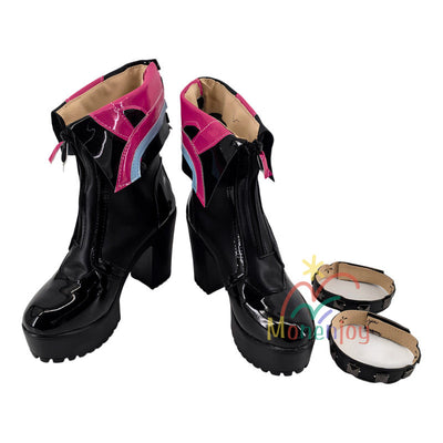 Monenjoy　アークナイツ：エンドフィールド　イヴォンヌ　ブーツ　シューズ　コスプレ道具　靴