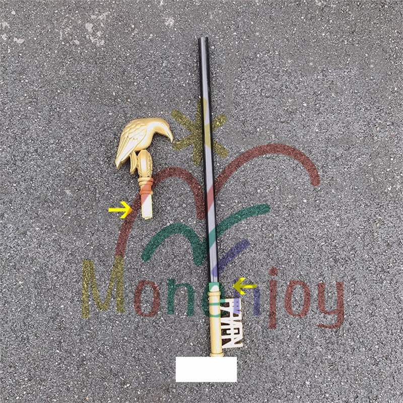 Monenjoy　ツイステ　ディア・クロウリー 鴉 3つパーツ分け カラス 93cm　コスプレ道具　撮影道具　おもちゃ　樹脂製造　実写化　アニメ　ハロウィン　クリスマス　学園祭　 - Monenjoy