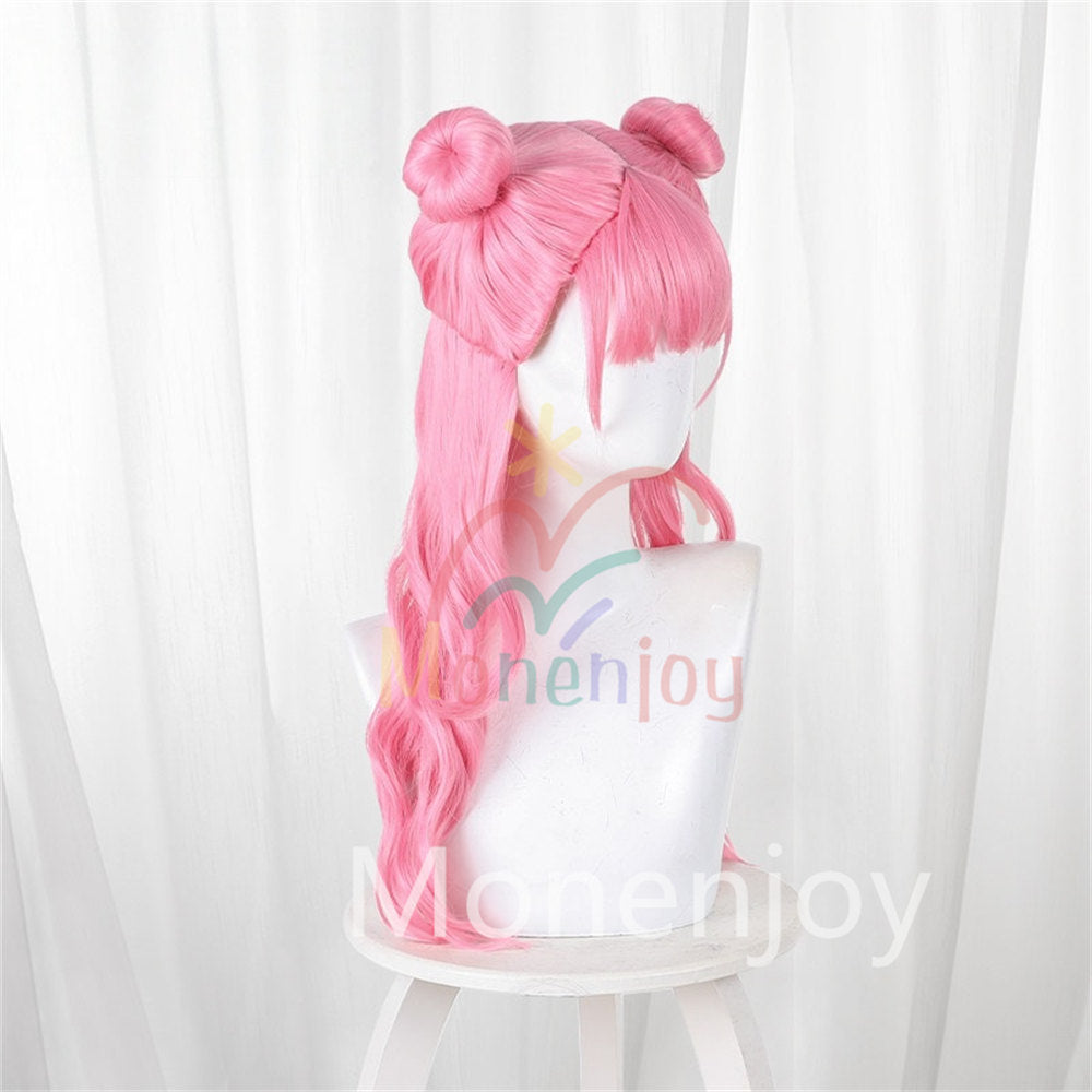 正反対な君と僕 鈴木みゆ ウィッグ ピンク 60cm 耐熱コスプレカツラ