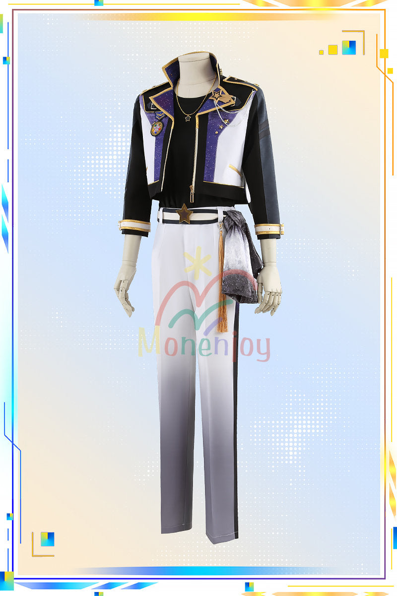 Monenjoy　あんさんぶるスターズ！！風　流星隊の新衣装　守沢千秋／流星レッド　深海奏汰／流星ブルー　南雲鉄虎／流星ブラック　高峯翠／流星グリーン　仙石忍／流星イエロー　隊服　ユニフォーム