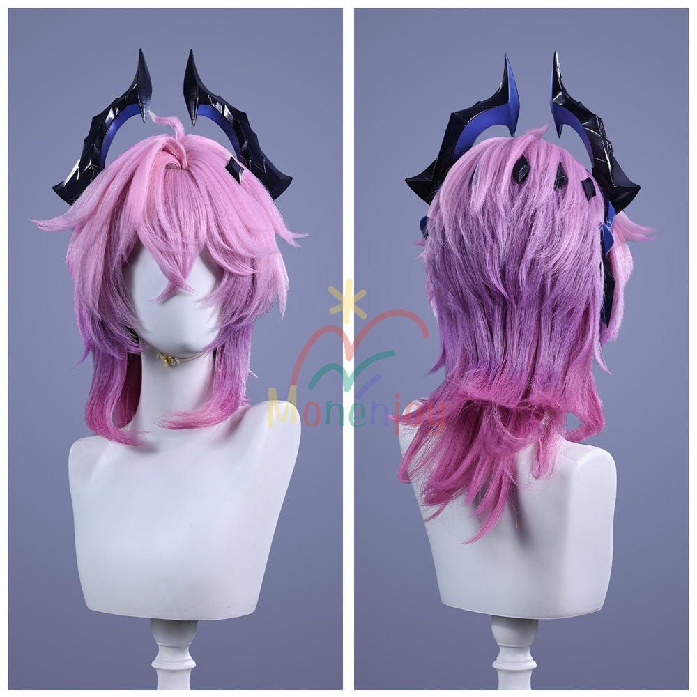 Monenjoy　原神　ドゥリン/Durin　コスプレ衣装 　翼＋尻尾追加　Genshin Impact　 初期衣装—星の贈り物　魔女会　コスチューム　 MONENJOY