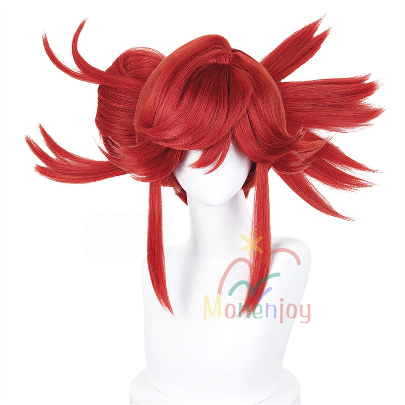 Monenjoy ガチアクタ リヨウ ウィッグ コスプレ ギバー 本体30cm+延長