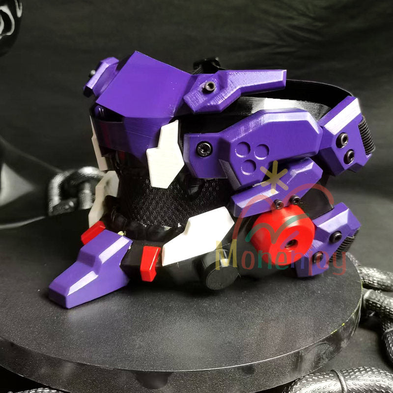 Monenjoy　エヴァンゲリオン　EVA初号機　コスプレ道具　印象マスク　PLA材質　碇シンジ　EVA　エヴァ　仮面　コスプレ道具