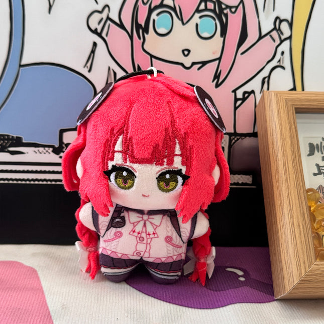 Monenjoy ゼンレスゾーンゼロ 浮波柚葉 アリス ぬいぐるみ 10cm キーホルダー ゼンゼロ/ZZZ 萌えグッズ