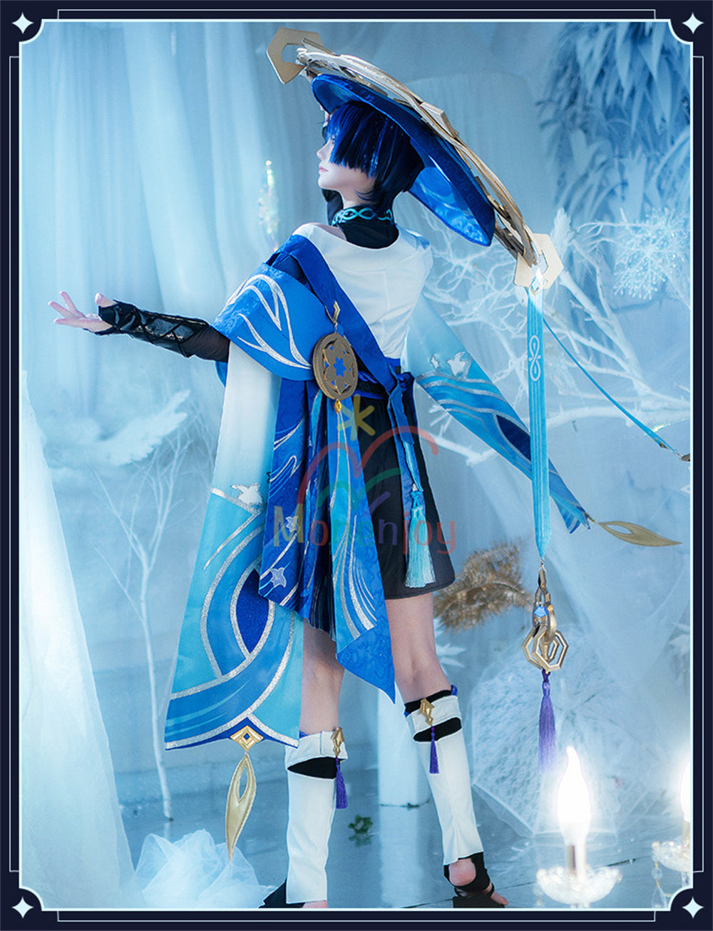 Monenjoy 原神 放浪者 / Wanderer コスプレ衣装 3d樹脂製パーツ 初期
