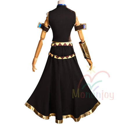 Monenjoy バーチャルシンガーVOCAROID　 巡音ルカ  V2 V4X コスプレ衣装　めぐりねるか　コスチューム　MEGURINE LUKA　仮装　イヤホーン追加購入