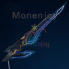 Monenjoy 崩壊スターレイル 銀狼 新Ver　二相楽園 愉悦銀狼 コスプレ衣装 金属製パーツ 舞台服 Monenjoy