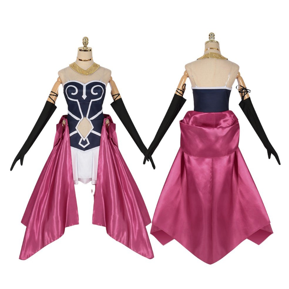 Monenjoy 葬送のフリーレン　アウラ　魔法使い　魔族　コスプレ コスチューム　COS　パーティー 舞台衣装　ハロウィン　感謝祭　コスチューム　変装　ハロウィン　舞台衣装　撮影　コスプレ - Monenjoy