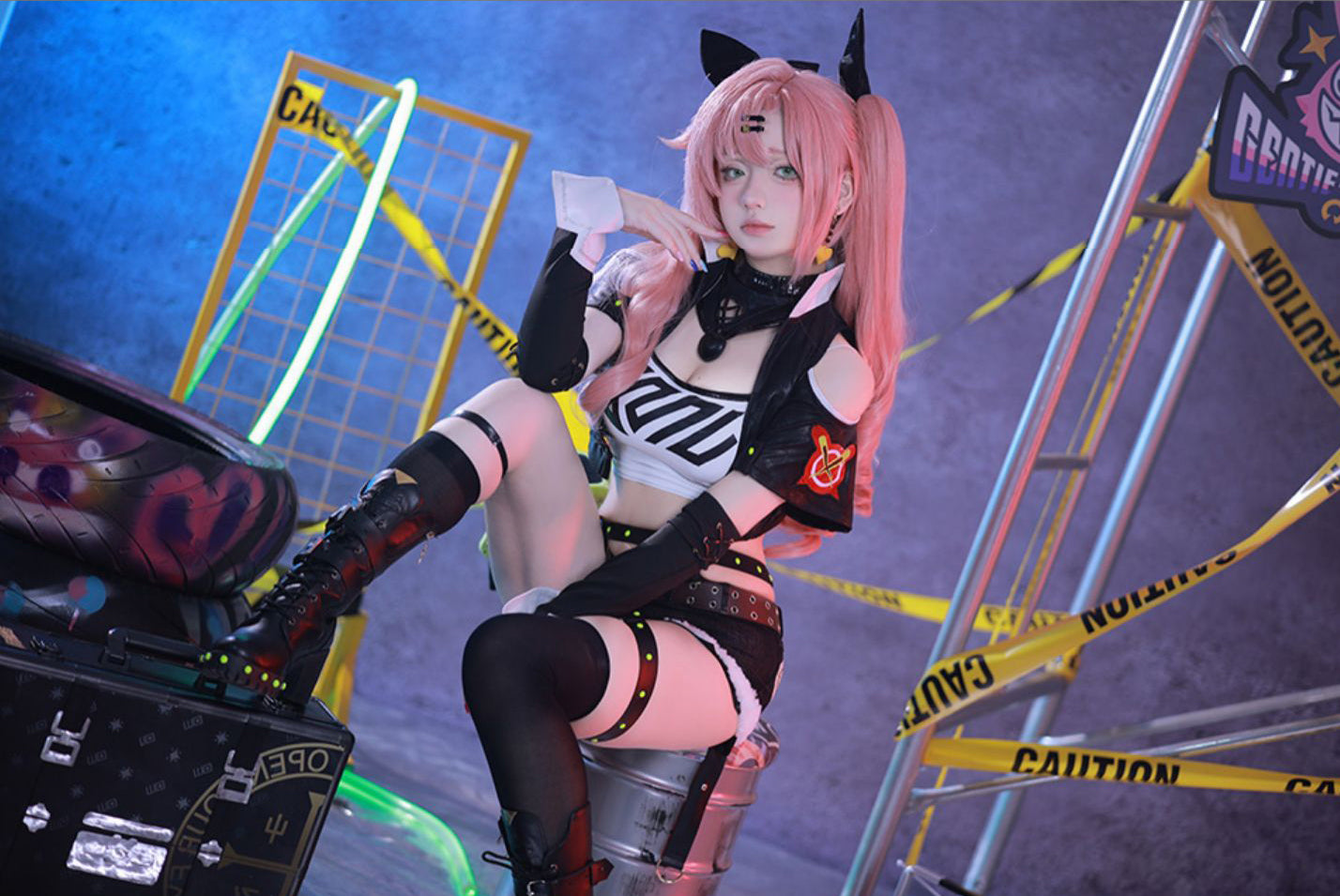 Monenjoy ゼンレスゾーンゼロ 邪兎屋　ニコ・デマラ コスチューム　ホロウ調査協会 ゼンゼロ/ZZZ　衣装　可愛い　女の子　コスプレ　撮影衣装　コス　COS　演出　花火祭　ハロウィン　イベント　変装　学園祭 - Monenjoy