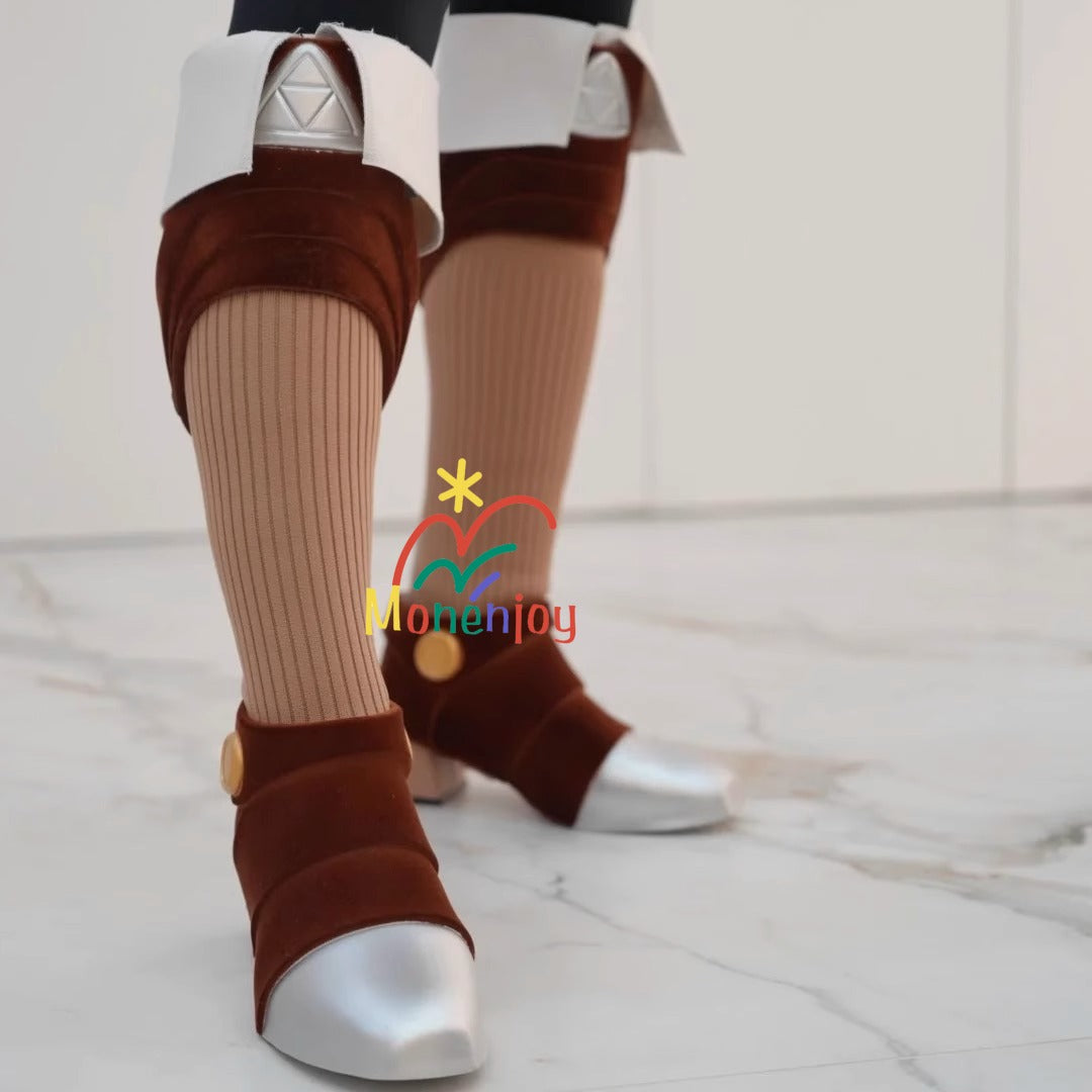 Monenjoy　ゼルダの伝説　セルダ姫（旅人スタイル）コスプレ衣装　コスチュームセット ｜ブレワイ - Monenjoy