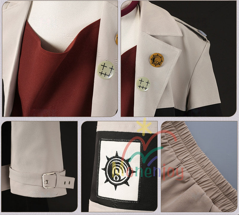 Monenjoy　ガチアクタ  エンジン 　コスプレ衣装　 アクタ イベント　仮装　刺繡柄　クリスマス