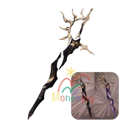 Monenjoy 崩壊スターレイル　フレイムスティーラー　コスプレ道具　剣　150cm　幅57cm　発光　暗黒の潮　火種を盗む者　武器モデル　発光　コスプレ道具GSDJ005