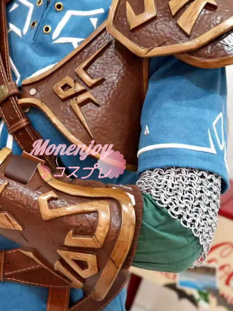 Monenjoy ゼルダの伝説 リンク　英傑服　英傑の服 　豪華生地　試練の覇者　ティアーズオブザキングダム　イベント　仮装 ブレワイ　 - Monenjoy
