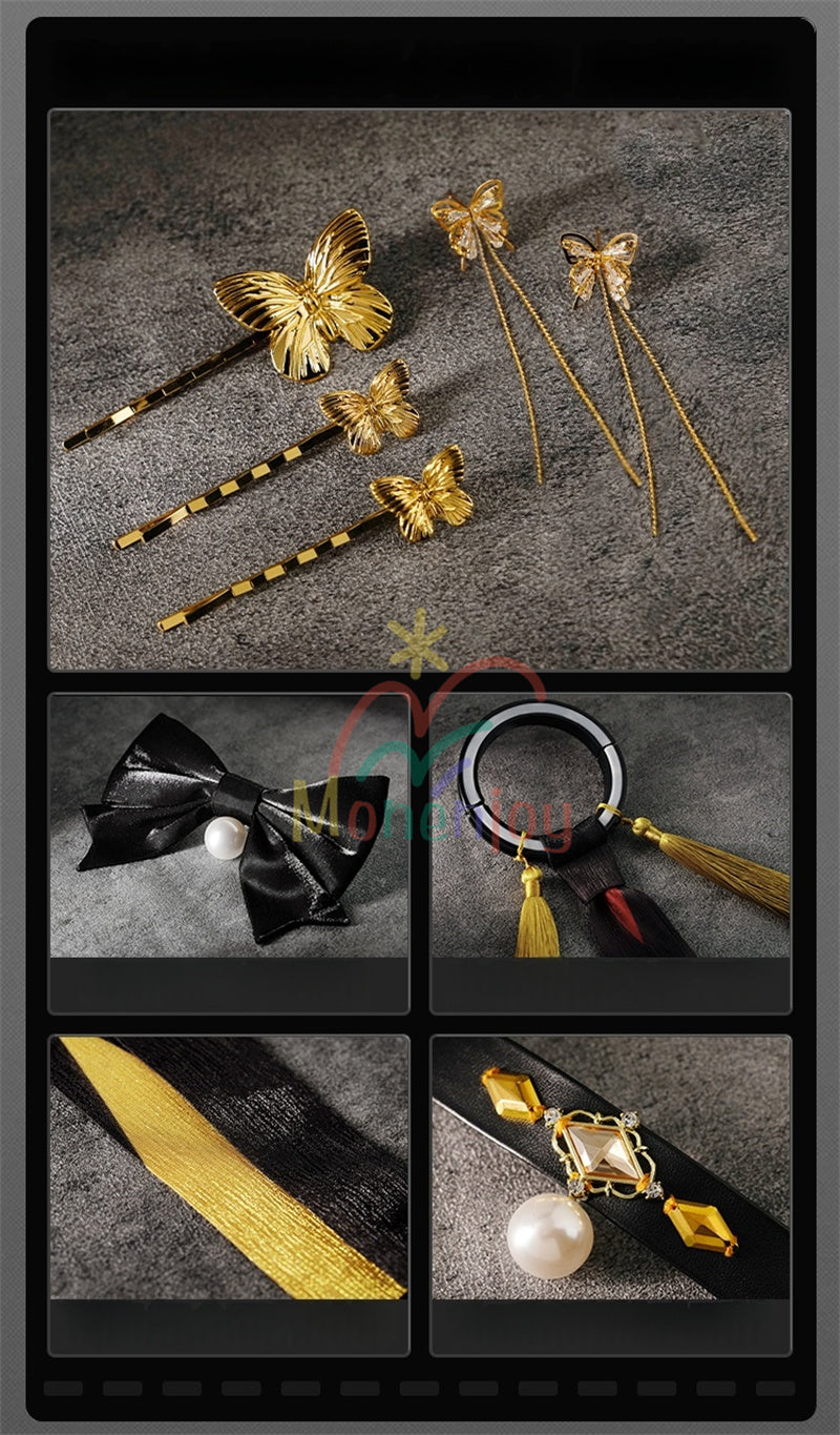 Monenjoy ゼンゼロ　イヴリン　コスプレ衣装　イヴリン・シェヴァリエ　コスチューム　スターズ・オブ・リラ