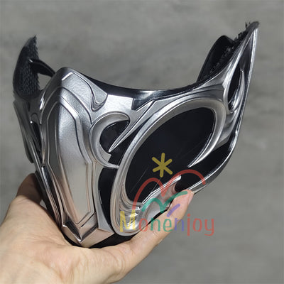 Monenjoy　モータルコンバット　Bi-Han　サブ・ゼロ　ビ・ハン　マスク　S/M/Lサイズ　FRP材質　コスプレ道具　Nightwolf　忍者　武器モデル　 MONENJOY