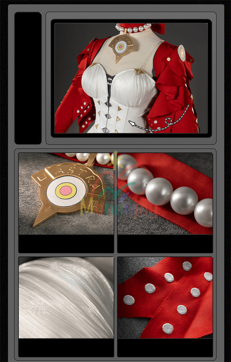 納品　Monenjoy ゼンレスゾーンゼロ アストラ・ヤオ  洋服　コスプレ衣装 　髪飾り付　コスチューム ZenlessZoneZero cosplay　GS1395