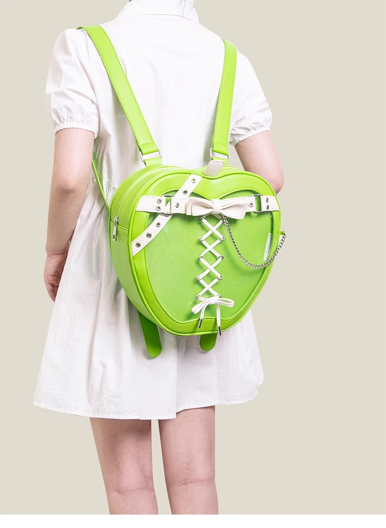 Monenjoy　痛バッグ　アニメ　地雷系　パンク　渋谷　原宿ファション　コスプレ　2次元　萌えグッズ　バックパック/リュック 可愛い　デザイン　装備品　アクセサリー - Monenjoy