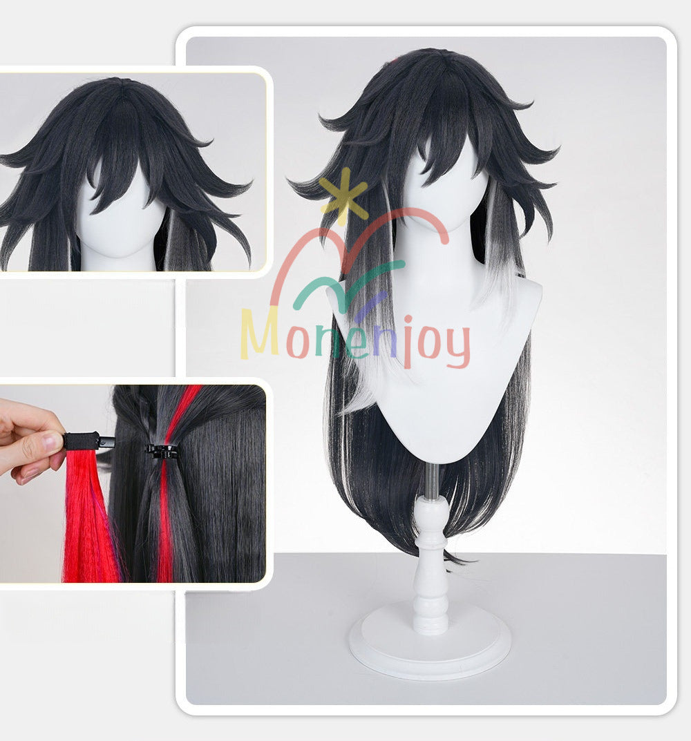 Monenjoy 崩壊スターレイル 不死途 80cm コスプレウィッグ しなず 新