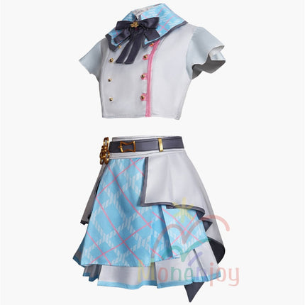 Monenjoy　プロジェクトセカイ MORE MORE JUMP！　桃井 愛莉　コスプレ衣装 ステージ服　ライブ服　舞台服　feat. 初音