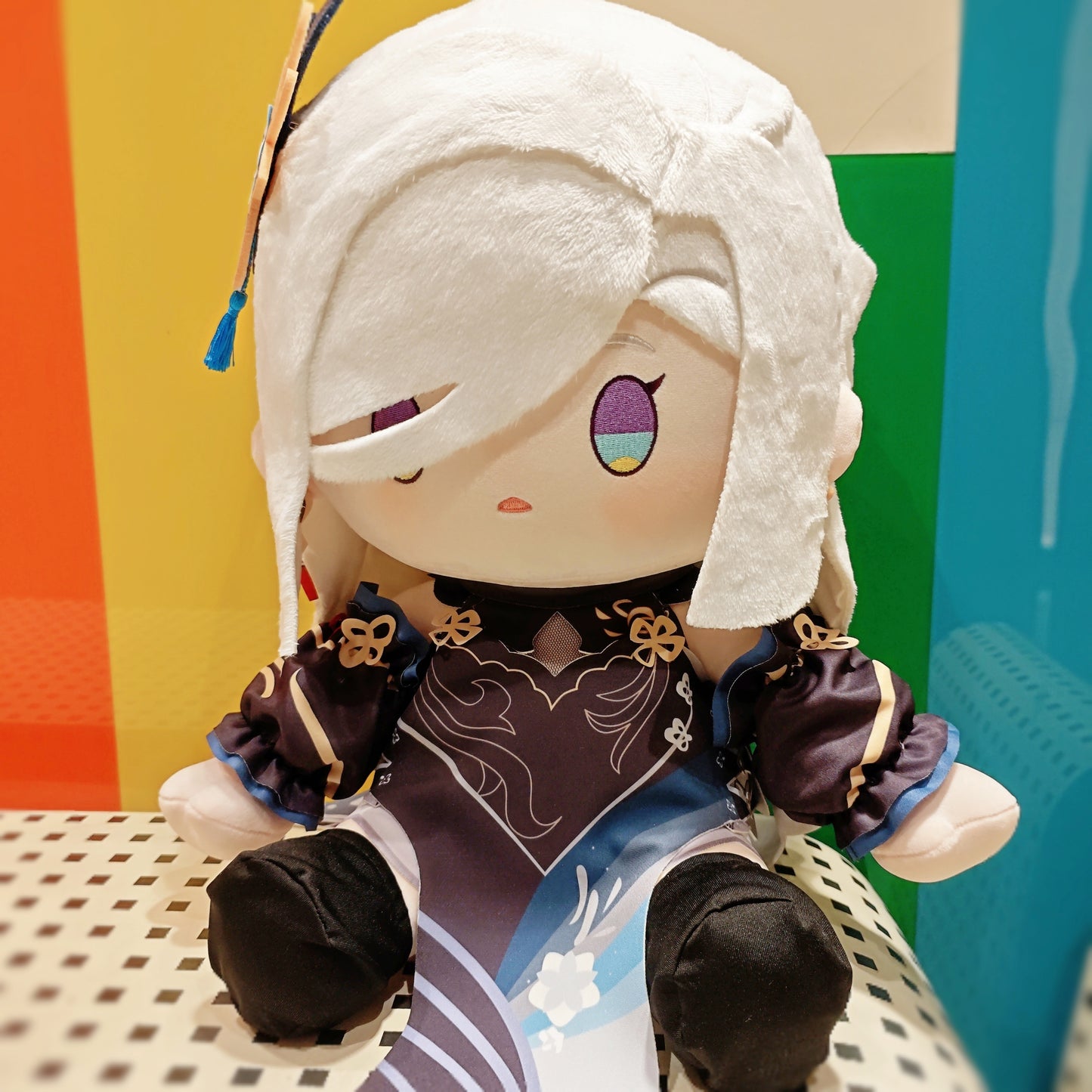 Monenjoy 原神 申鶴 ぬいぐるみ　 しんかく 着せ替え可能　綿人形 40cm 座り姿勢タイプ 同人ハンドメイドドール【予約販売・ロット別発送】 中国輸入品