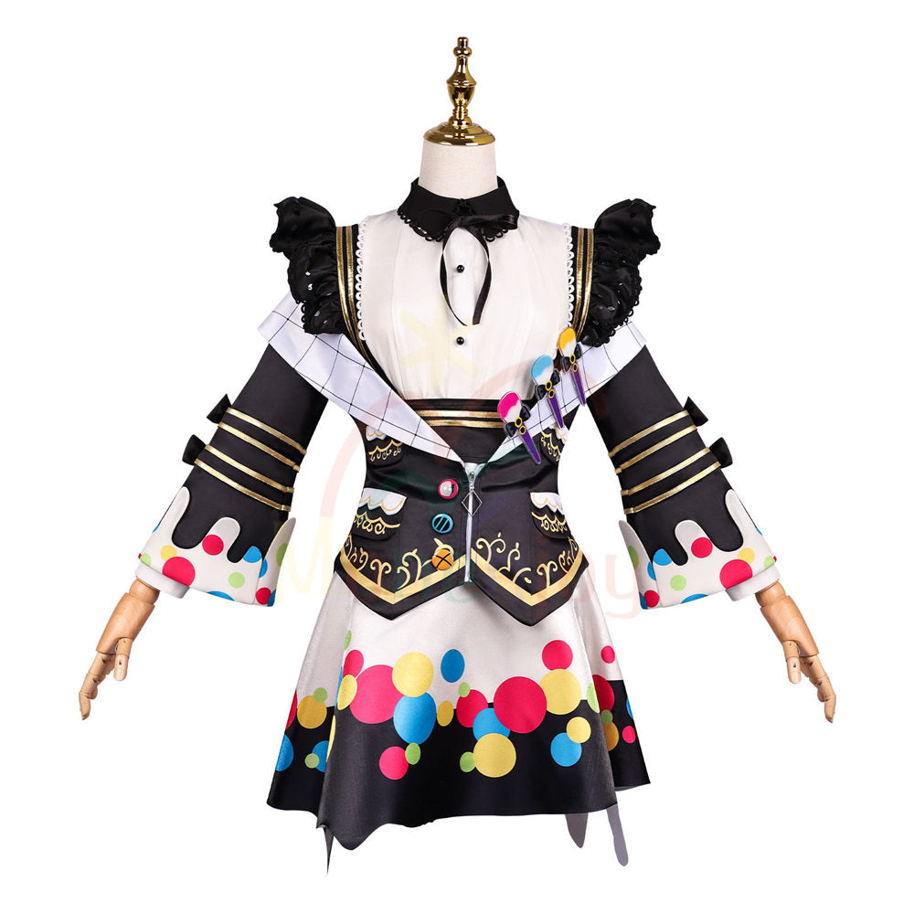 Monenjoy 魔法少女ノ魔女裁判 城ケ崎 ノア 　コスプレ衣装　プリント印刷　仮装　まのさば　コスチューム　イベント　 MONENJOY