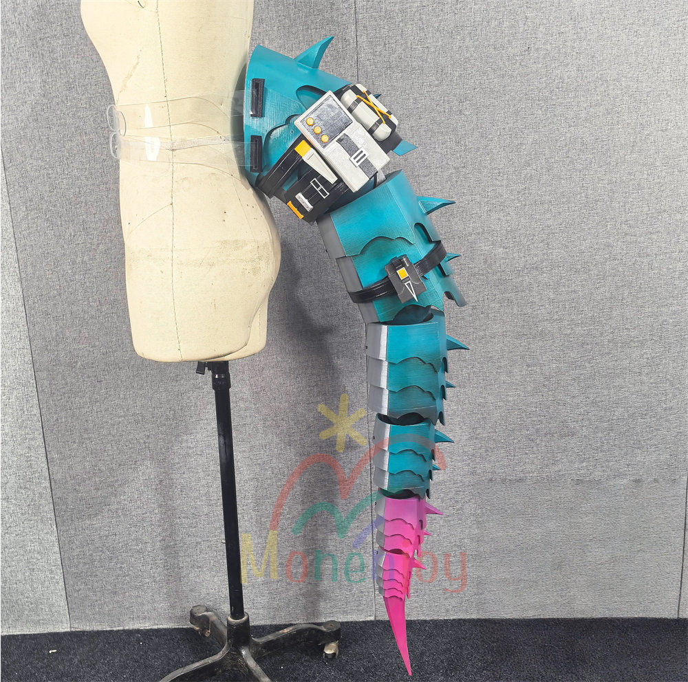 Monenjoy エンドフィールド イヴォンヌ　コスプレ道具　尻尾　可動式 アークナイツ　モチーフ武器　武器モデル　100cm PLA製 MONENJOY
