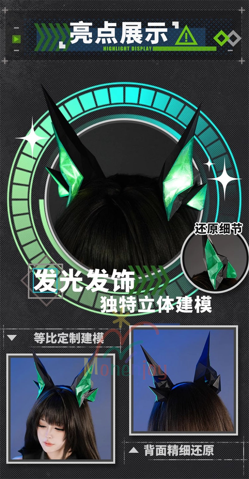 Monenjoy  アークナイツ Mon3tr M3 コスプレ衣装  明日方舟 Arknights  cosplay コスチューム イベント 仮装 変装GS1447