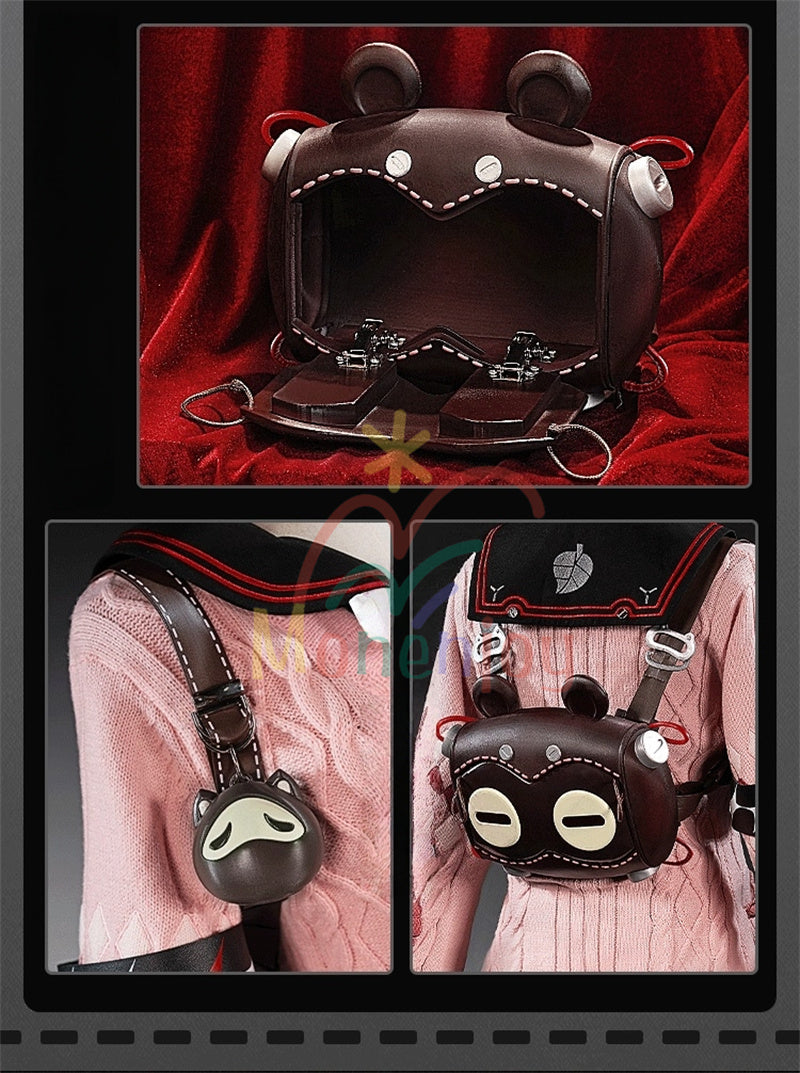 売り切れ次第終了・再入荷なし　Monenjoy　ゼンレスゾーンゼロ　浮波柚葉　コスプレ衣装　　セーラー服　Ukinami Yuzuha　怪啖屋　ミニスカート　狸の尻尾　本物の狸　かまちー追加　イベント　おもちゃ　狸　セーターコート　