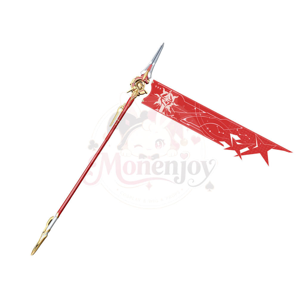 Monenjoy　崩壊スターレイル 姫子（旅立ち 　長柄武器モデル　PVC＋PU＋布生地　モチーフ武器　コスプレ道具　約226cm　スタレ　イベント MONENJOY