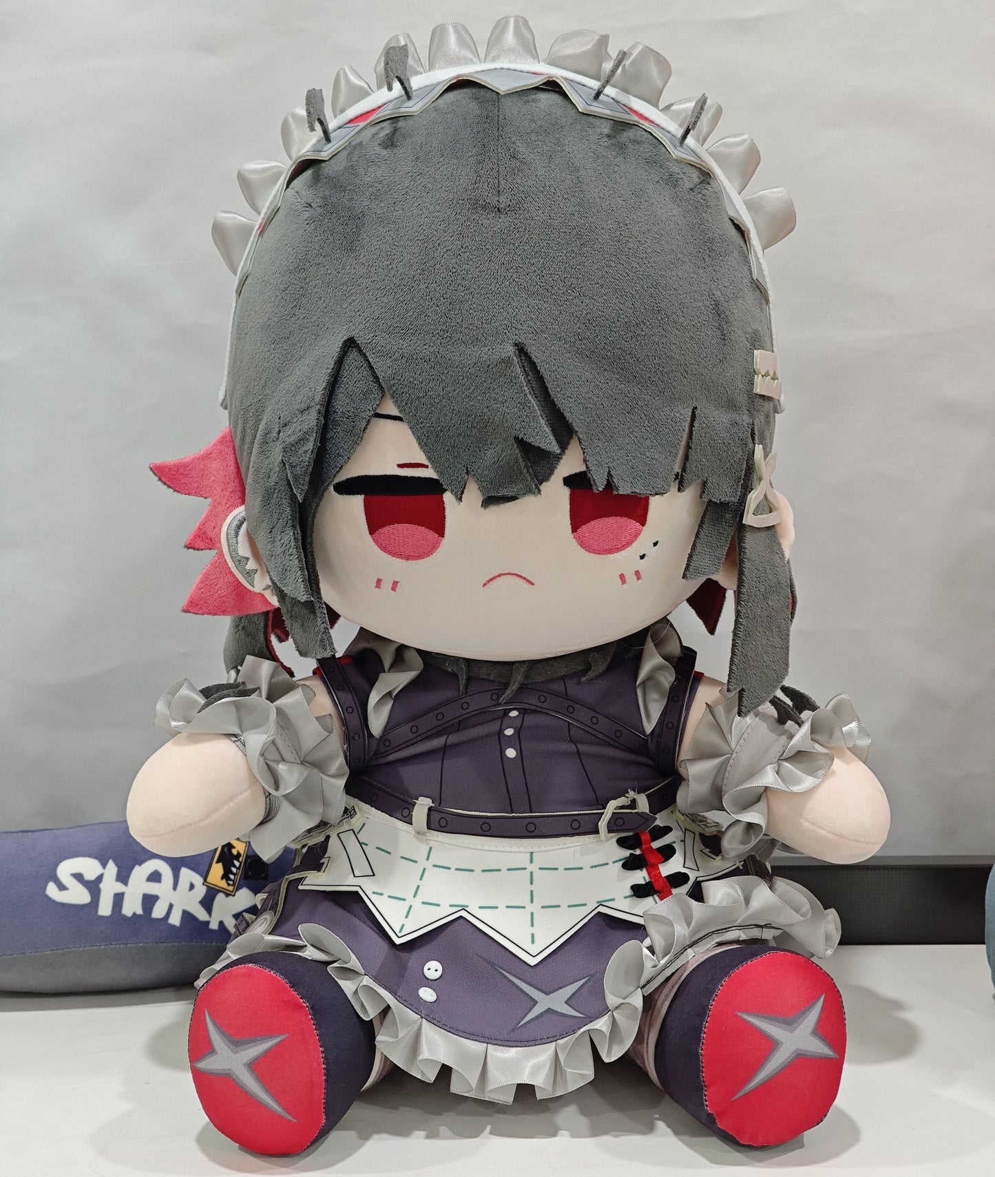 Monenjoy Zen-Zero Ellen Jo Body Pillow Cotton Doll, 40cm, Gift, Includes Tail, Accessories, and Interchangeable Clothes, Zen-Zero Zone Zero, Made to Order, Handmade in China 