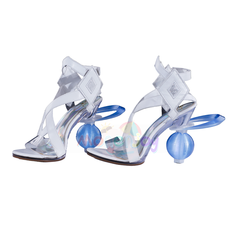 Monenjoy　原神 コロンビーナ 少女　サンダル　コスプレ道具　シューズ　靴　発光番