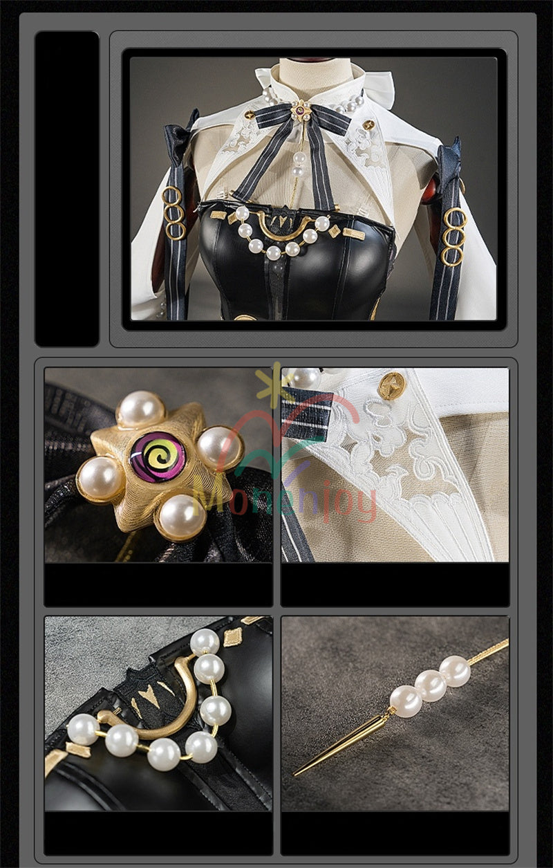 Monenjoy ゼンゼロ　アストラ　コスプレ衣装 シャンデリアの下で　アストラ・ヤオ　ターズ・オブ・リラ　洋服　コスチューム　ワンピースGS1394