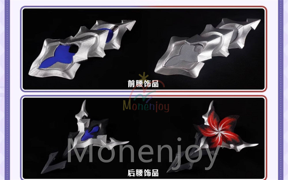Monenjoy　崩壊スターレイル　集真赤　黄泉　コスプレ衣装　  巡海レンジャー　Acheron　Galaxy Ranger　コスチューム　豪華パーツ　 MONENJOY