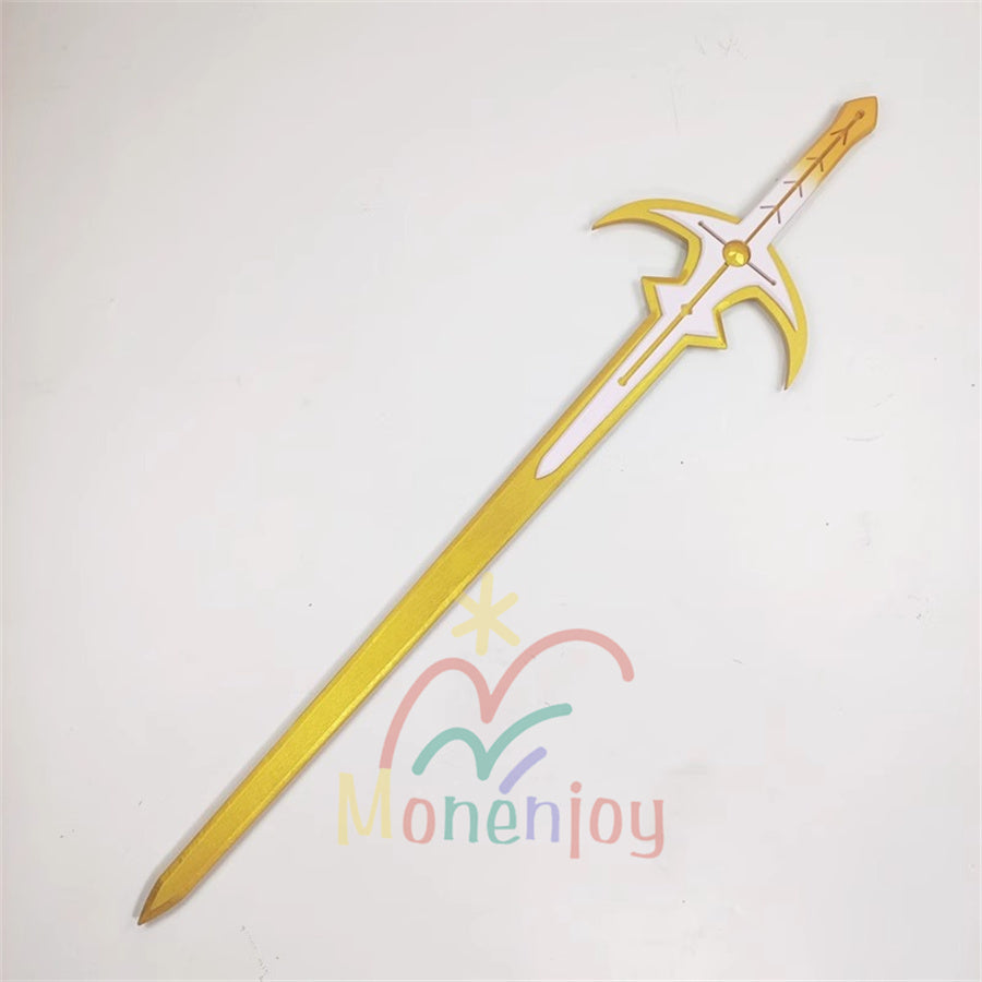 Monenjoy 原神 旅人 片手剣　コスプレ道具　木製　Traveler　武器モデルGS1438