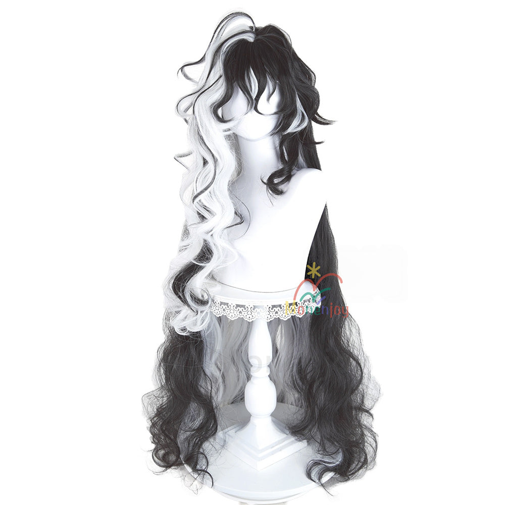 Monenjoy　アークナイツ ウァン　望　ウィッグ　110cm　Wang　カツラ　コスプレ道具　耐熱ウィッグ　自然感　イベント MONENJOY