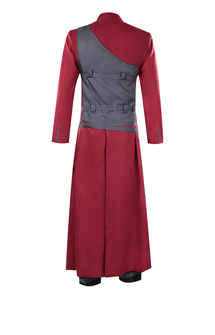 Monenjoy　ナルト　我愛羅（ガアラ） コスプレ衣装　 砂隠れの里　コスチューム　赤色　風の国　イベント　仮装