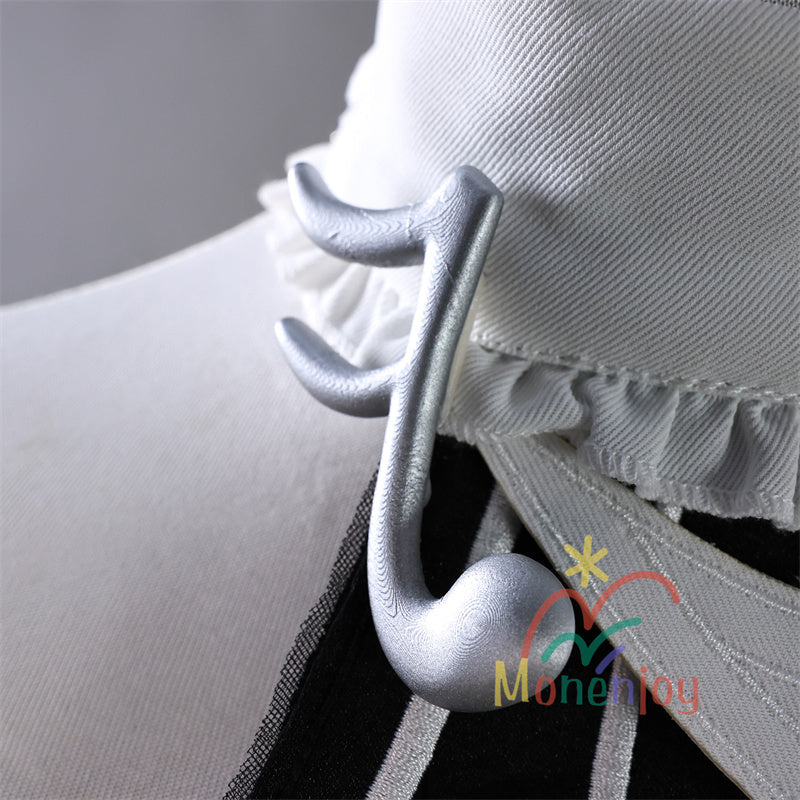 Monenjoy　鳴潮　フローヴァ　白色　洋服　ワンピース　コスプレ衣装　ワンピース　礼服　コスチューム　イベント