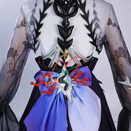 Monenjoy Collapse: Star Rail Silence Hysilens Female Knight Onparos Cosplay Costume Event Costume with Earrings