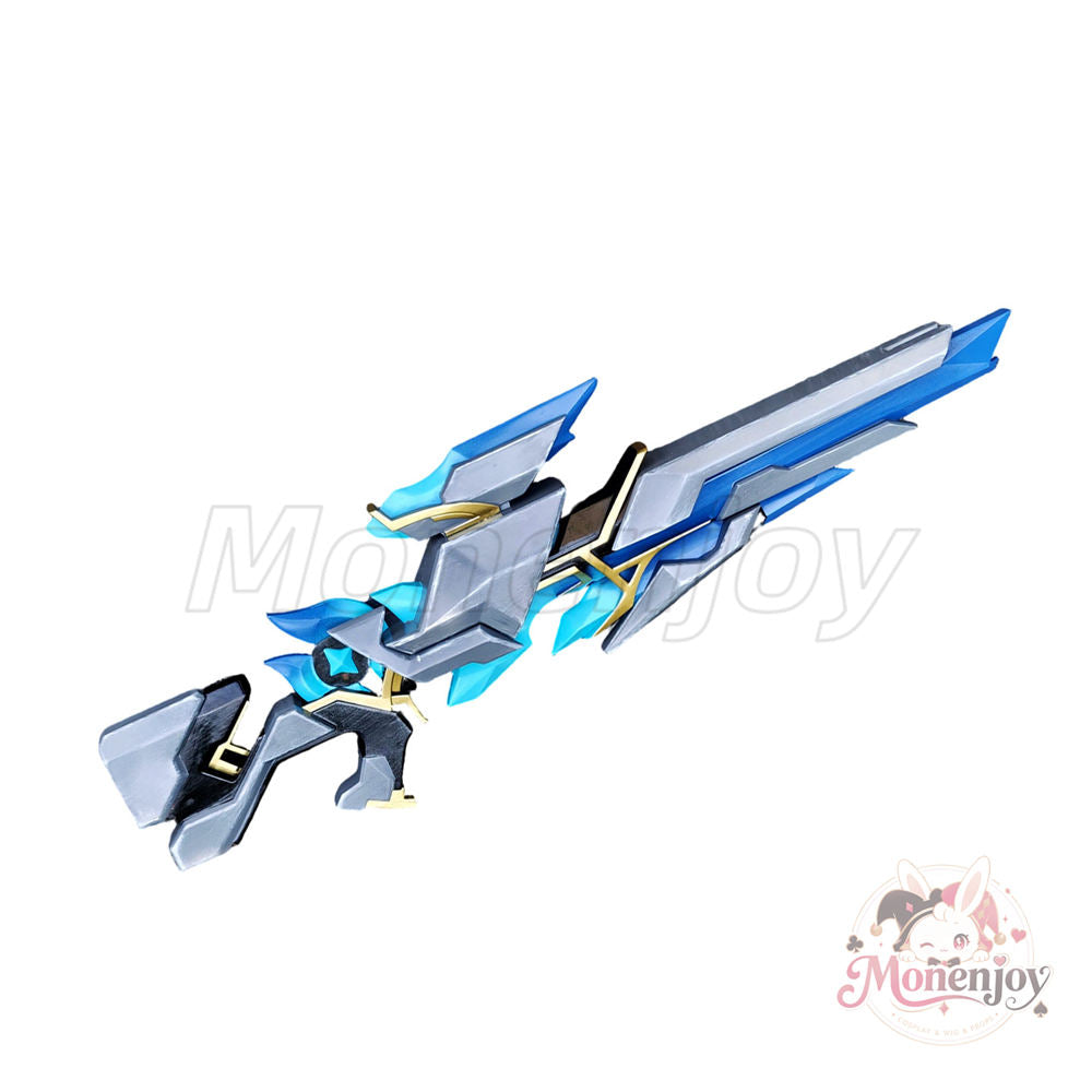 Monenjoy 原神 スネージナヤ 　コスプレ道具　72cm　銃モデル　武器モデル　PU＋アクリル材質　イベント舞台対応 MONENJOY