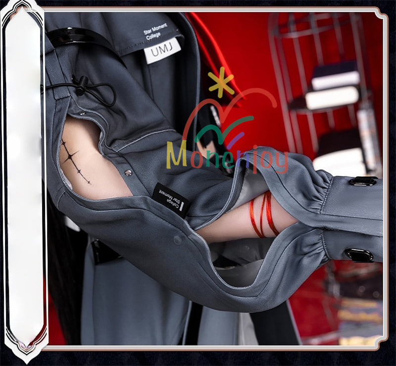 Monenjoy　鳴潮　千咲 　コスプレ衣装　JK服　WutheringWaves　おもちゃ　ハロウィン　コスチューム　髪飾り＋リボン付