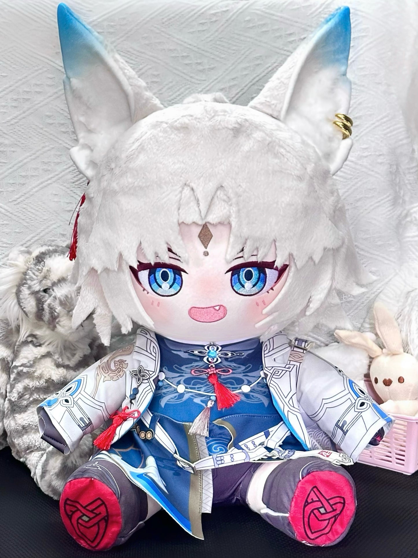 Monenjoy "Haikyu Star Rail" Hishou Body Pillow-Shaped Cotton Doll, 40cm, Gift, Accessories, Dress-Up, Made-to-Order, Handmade in China 