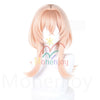 Monenjoy　原神　リンネア　ウィッグ　カツラ　コスプレ道具　付け毛のポニーテール　耐熱ウィッグ　2種類カラー MONENJOY