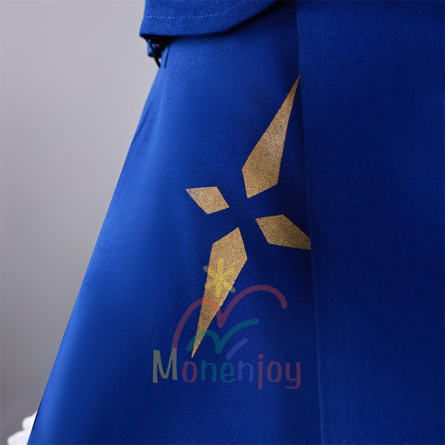 Monenjoy 崩壊スターレイル Fateコラボ セイバー コスプレ衣装　ワンピース　イベント　3dプリント番　コスチュームGS1439