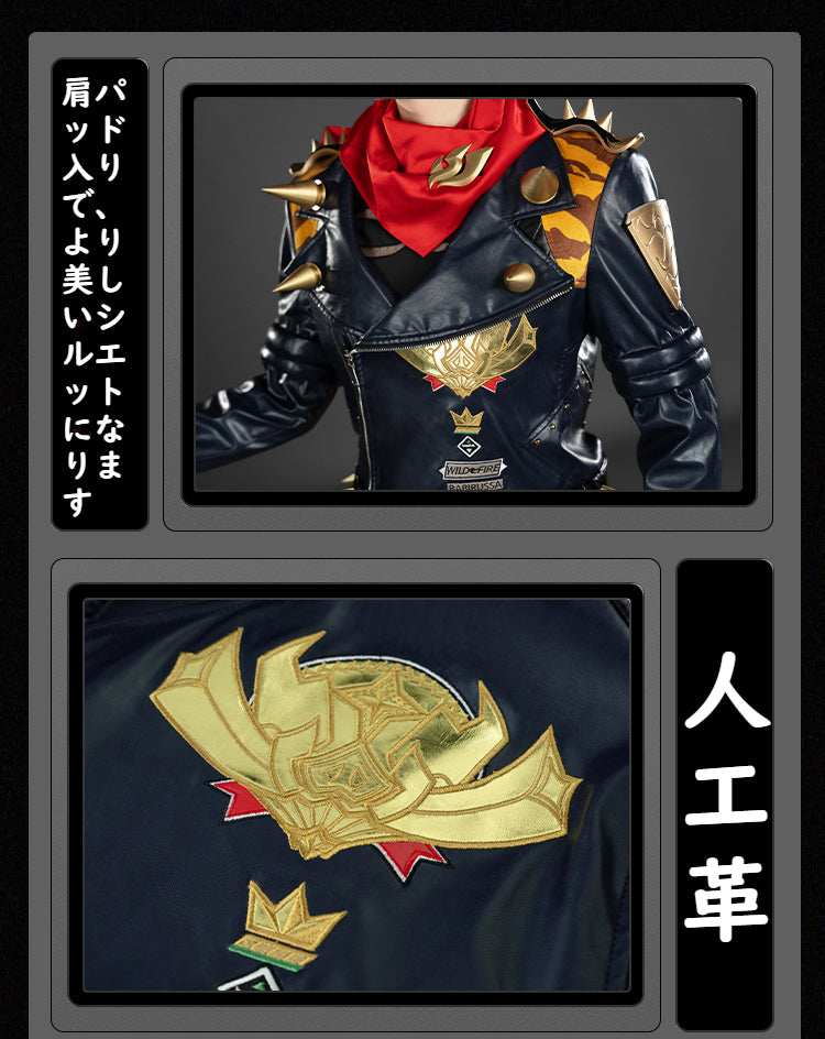 Monenjoy　ゼンゼロ　ライト　コスプレ衣装　ゼンレスゾーンゼロ　コスチューム　カリュドーンの子　武器追加可能　カッコイイ　イベント　仮装 - Monenjoy